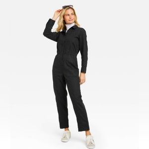 Women’s button-front coveralls nwt size 14